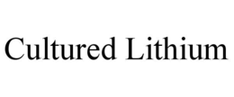 CULTURED LITHIUM trademark