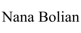 NANA BOLIAN trademark