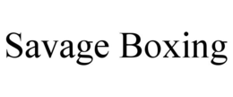 SAVAGE BOXING trademark