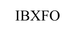 IBXFO trademark