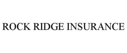 ROCK RIDGE INSURANCE trademark