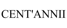 CENT'ANNII trademark