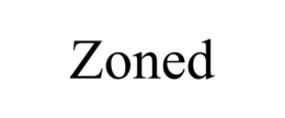 ZONED trademark