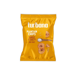 TURBANA PLANTAIN CHIPS SWEET & SALTY SEA SALT trademark
