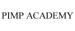 PIMP ACADEMY trademark