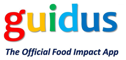 GUIDUS THE OFFICIAL FOOD IMPACT APP trademark