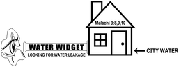 WATER WIDGET LOOKING FOR WATER LEAKAGE MALACHI 3:8,9,10 CITY WATER trademark