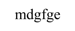 MDGFGE trademark