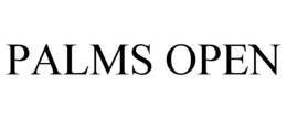 PALMS OPEN trademark