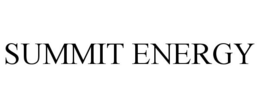SUMMIT ENERGY trademark