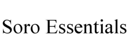 SORO ESSENTIALS trademark