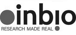 INBIO RESEARCH MADE REAL trademark