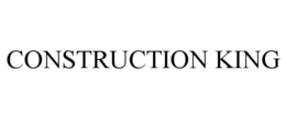 CONSTRUCTION KING trademark