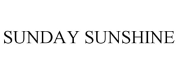 SUNDAY SUNSHINE trademark