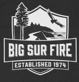 BIG SUR FIRE ESTABLISHED 1974 trademark