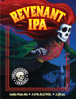 REVENANT IPA GRAVEYARD SERIES INDIA PALE ALE 7.0% ALC/VOL. 12 FL. OZ. trademark