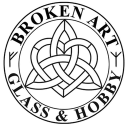 BROKEN ART GLASS & HOBBY trademark