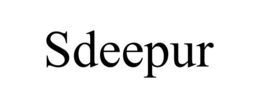 SDEEPUR trademark