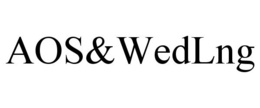AOS&WEDLNG trademark