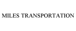 MILES TRANSPORTATION trademark
