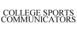 COLLEGE SPORTS COMMUNICATORS trademark