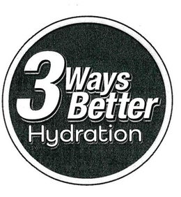 3 WAYS BETTER HYDRATION trademark