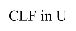 CLF IN U trademark
