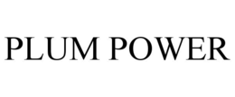 PLUM POWER trademark