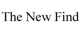 THE NEW FIND trademark