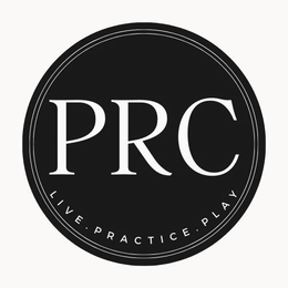 PRC LIVE · PRACTICE · PLAY trademark
