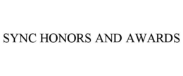 SYNC HONORS AND AWARDS trademark