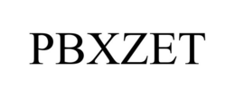 PBXZET trademark