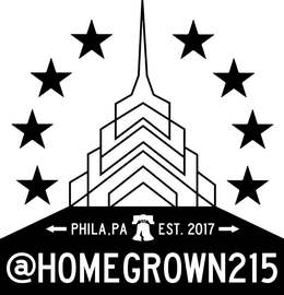 PHILA, PA EST. 2017 @HOMEGROWN215 trademark