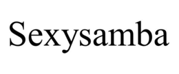 SEXYSAMBA trademark
