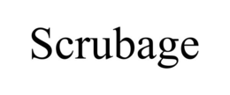SCRUBAGE trademark
