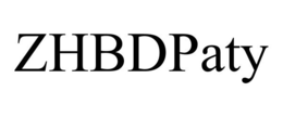 ZHBDPATY trademark