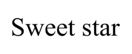 SWEET STAR trademark