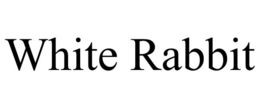 WHITE RABBIT trademark
