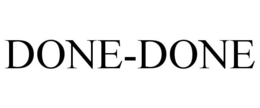DONE-DONE trademark