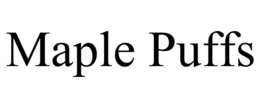 MAPLE PUFFS trademark