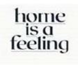 HOME IS A FEELING trademark