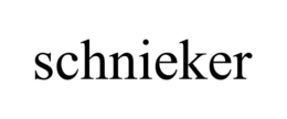 SCHNIEKER trademark