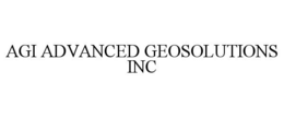 AGI ADVANCED GEOSOLUTIONS INC trademark