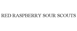 RED RASPBERRY SOUR SCOUTS trademark
