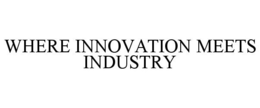 WHERE INNOVATION MEETS INDUSTRY trademark