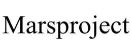 MARSPROJECT trademark