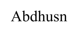 ABDHUSN trademark