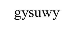 GYSUWY trademark