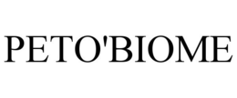 PETO'BIOME trademark