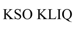 KSO KLIQ trademark